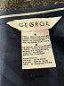 George 100% Polyester Chevron-herringbone Blue Casual Skirt Size 6 - photo 4