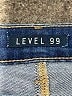 Level 99 Stars Blue Denim Shorts Size 27 waist - photo 3