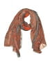 Unbranded 100% Polyester Paisley Orange Scarf One size - photo 1