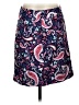 Talbots Paisley Blue Casual Skirt Size 4 - photo 1