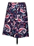 Talbots Paisley Blue Casual Skirt Size 4 - photo 2