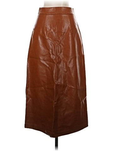 Mare Mare X Anthropologie Faux Leather Skirt (view 2)