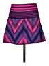 Express 100% Polyester Chevron-herringbone Purple Casual Skirt Size S - photo 2