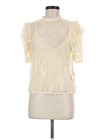 Free People Short Sleeve Blouse (view 1)