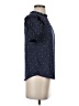 Mine Polka Dots Blue Short Sleeve Blouse Size S - photo 4