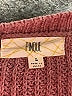 Pinque 100% Polyester Solid Burgundy Pullover Sweater Size L - photo 7