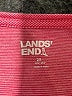 Lands' End Color Block Pink Short Sleeve Top Size 2X - photo 7