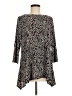 JM Collection Black 3/4 Sleeve Blouse Size M - photo 1