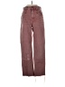 BDG 100% Cotton Chevron-herringbone Burgundy Jeans Size 25 waist - photo 1