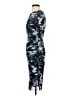 DKNY Graphic Blue Cocktail Dress Size 2 - photo 5