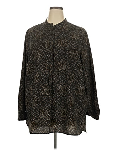 Lauren by Ralph Lauren Long Sleeve Blouse (view 1)