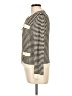 Tory Burch 100% Elastane Houndstooth Ivory Cardigan Size L - photo 5