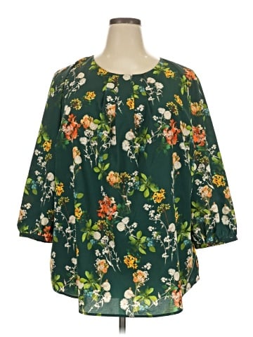 Talbots 3/4 Sleeve Blouse (view 1)