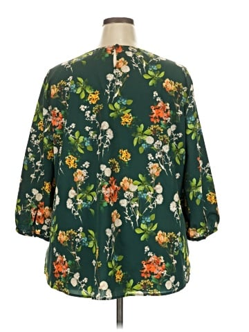 Talbots 3/4 Sleeve Blouse (view 2)