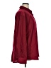 Unbranded 100% Polyester Solid Burgundy Long Sleeve Blouse Size XL - photo 4