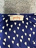 Pixley 100% Polyester Polka Dots Blue Casual Dress Size M - photo 7