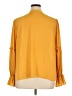 ELOQUII 100% Polyester Yellow 3/4 Sleeve Blouse Size 16 Plus - photo 2