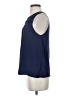 Elle 100% Polyester Blue Sleeveless Blouse Size S - photo 5