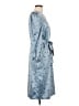H&M 100% Polyester Blue Casual Dress Size 12 - photo 4