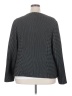 Lane Bryant Houndstooth Gray Blazer Size 24 - photo 2