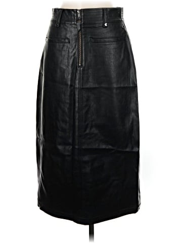 Pilcro Faux Leather Skirt (view 1)