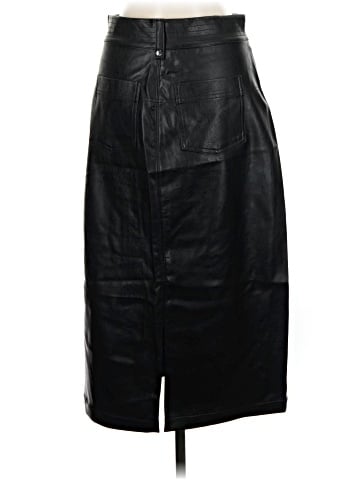 Pilcro Faux Leather Skirt (view 2)