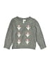 Janie and Jack Floral Gray Pullover Sweater Size 12-18 mo - photo 1