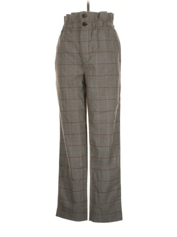 Madewell Paperbag Tapered Pants in Glen Plaid (view 1)