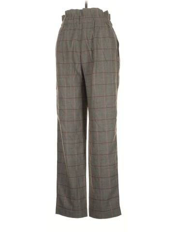 Madewell Paperbag Tapered Pants in Glen Plaid (view 2)
