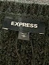 Express 100% Polyester Solid Black Pullover Sweater Size M - photo 4