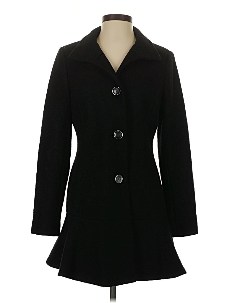Pre-owned Kensie Coat In Black