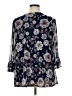 Papermoon Blue 3/4 Sleeve Blouse Size 1X - photo 2