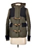 J.Crew Green Wool Coat Size 4 - photo 1
