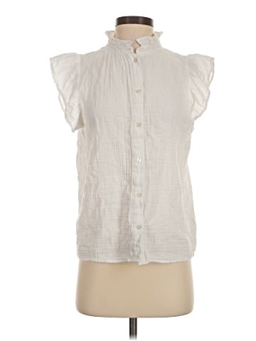 H&M Sleeveless Button-Down Shirt (view 1)