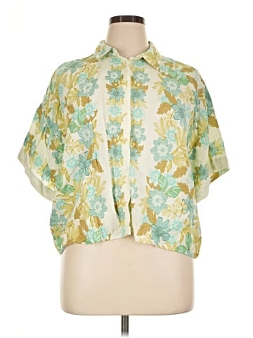 Ann Taylor LOFT Short Sleeve Blouse (view 1)