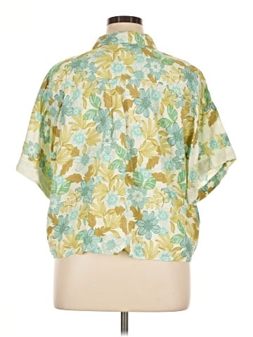 Ann Taylor LOFT Short Sleeve Blouse (view 2)