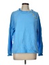 Talbots 100% Cotton Blue Pullover Sweater Size L - photo 1
