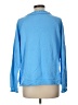 Talbots 100% Cotton Blue Pullover Sweater Size L - photo 2