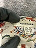 Max Studio 100% Polyester Floral Ivory Short Sleeve Blouse Size XL - photo 7