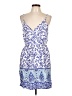 Cupshe 100% Rayon Paisley Blue Cocktail Dress Size L - photo 1