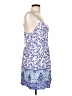 Cupshe 100% Rayon Paisley Blue Cocktail Dress Size L - photo 4