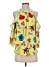Parker 100% Polyester Yellow Sleeveless Blouse Size S - photo 1