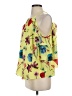 Parker 100% Polyester Yellow Sleeveless Blouse Size S - photo 5