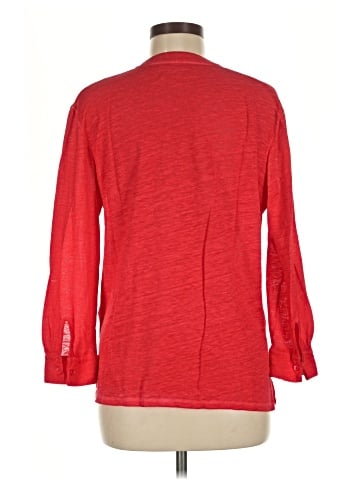 Majestic Filatures 3/4 Sleeve T-Shirt (view 2)