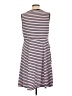 Torrid Stripes Purple Casual Dress Size Lg Plus (0) - photo 2
