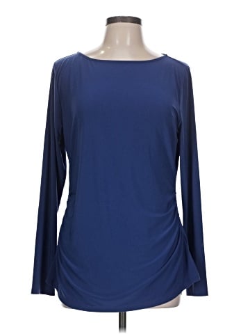 Dennis by Dennis Basso Long Sleeve T-Shirt (view 1)