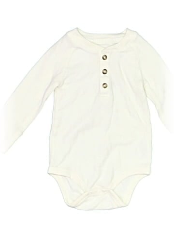 Cat & Jack Long Sleeve Onesie (view 1)