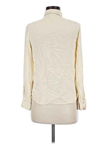Lauren by Ralph Lauren Long Sleeve Silk Top (view 2)