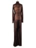 Venus 100% Polyester Brown Jumpsuit Size 4 - photo 2