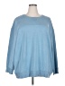 Torrid Blue Sweatshirt Size 3X Plus (3) - photo 1